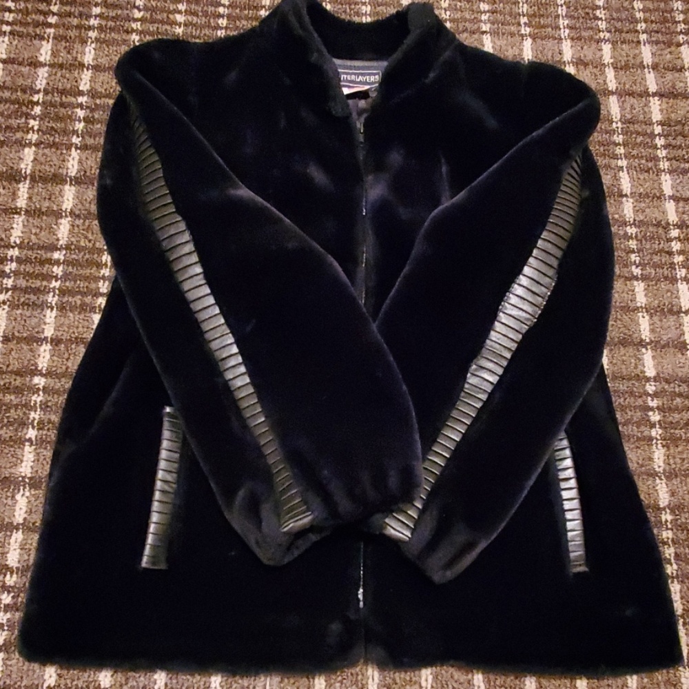 Vintage Outerlayers Faux Fur Coat